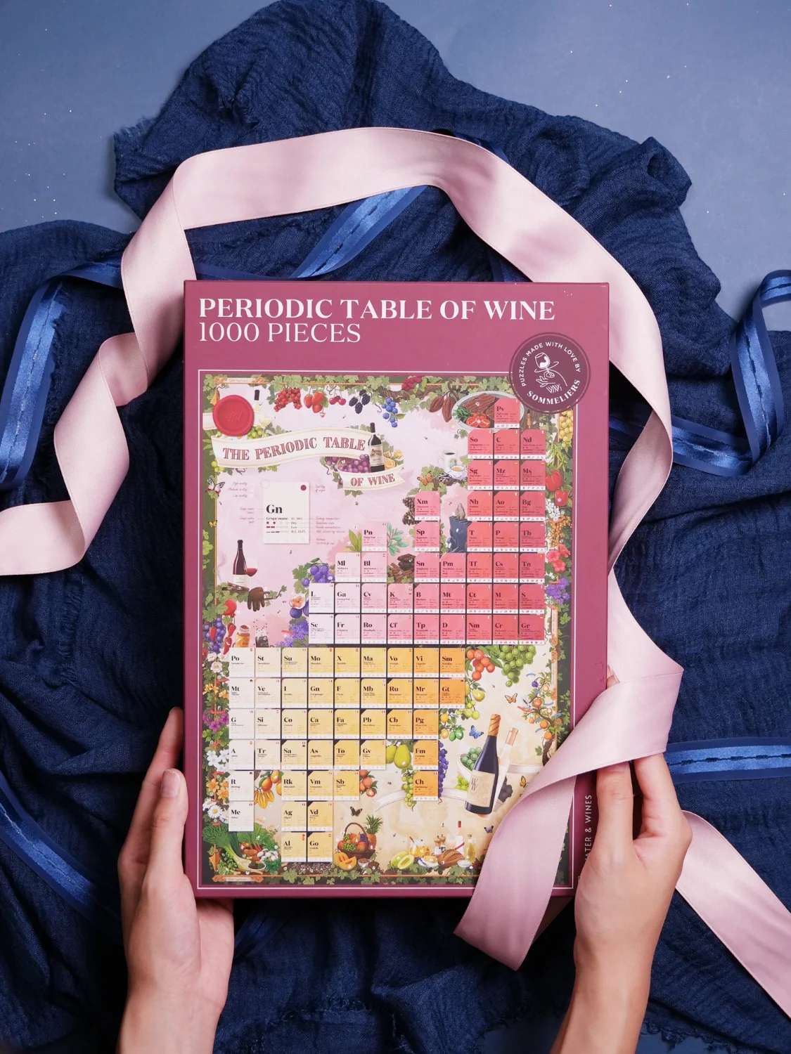 Wine Puzzle - Periodic Table of Wine - 9
