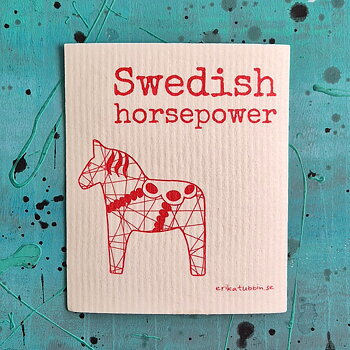 disktrasa SWEDISH HORSEPOWER röd