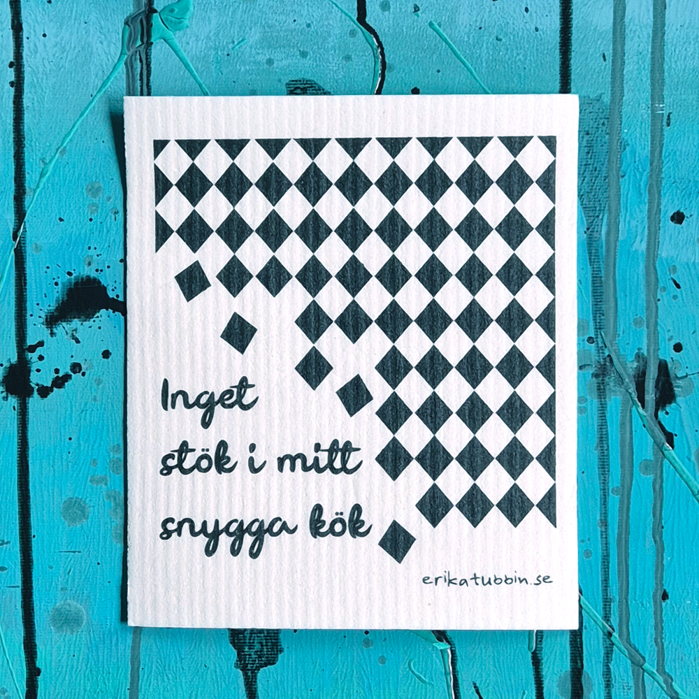 dishcloth INGET STÖK black