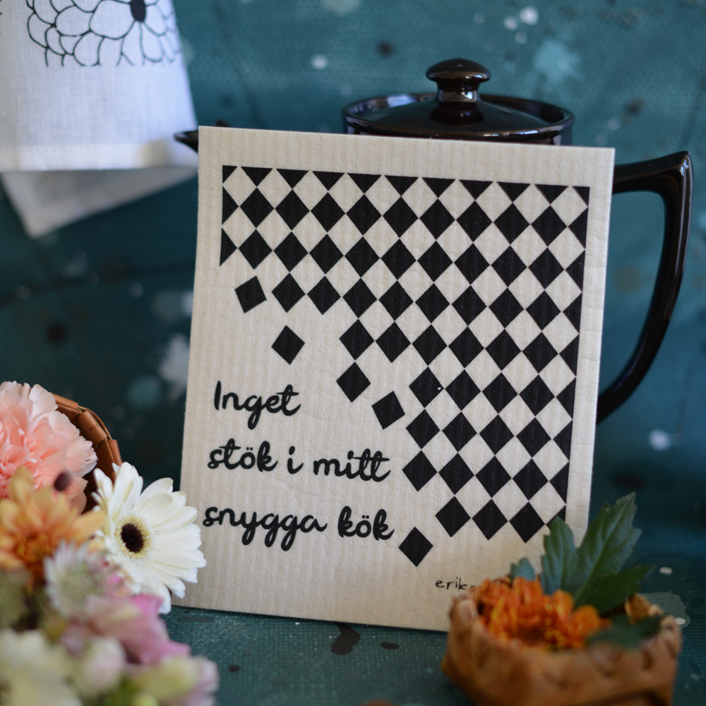 dishcloth INGET STÖK black - 2