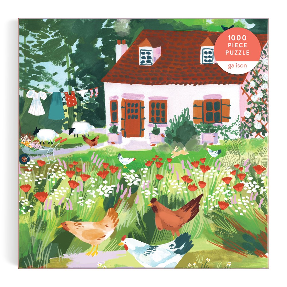 Cottage Wildflowers 1000 Piece Puzzle - 3
