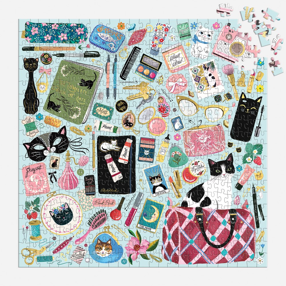 Purrfect Accessories 500 Piece Foil Puzzle - 2
