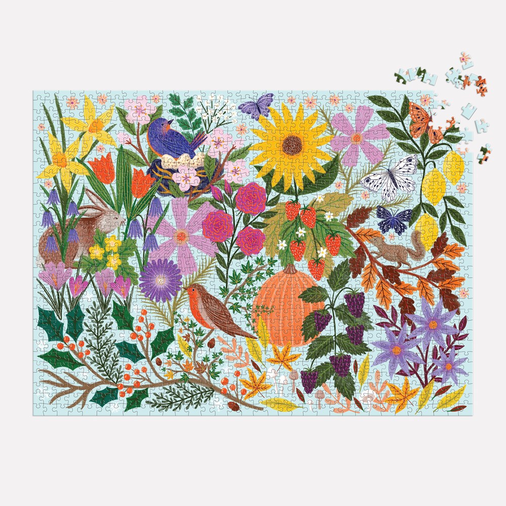 Seasons in Bloom 1000 Piece Puzzle - 4