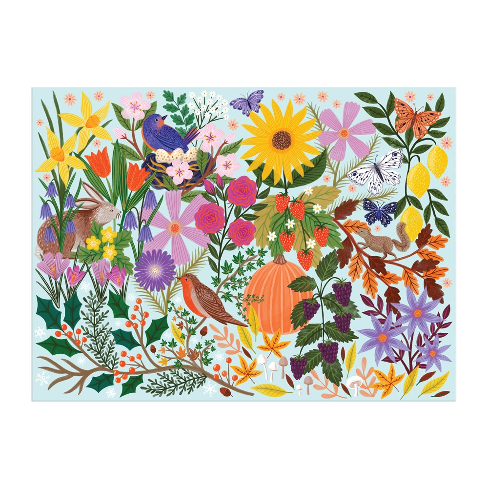 Seasons in Bloom 1000 Piece Puzzle - 5
