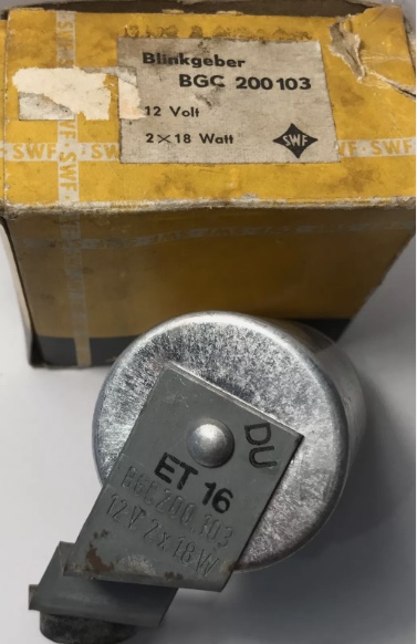 Vilkkurele 12Volt Rekord A+B - 2
