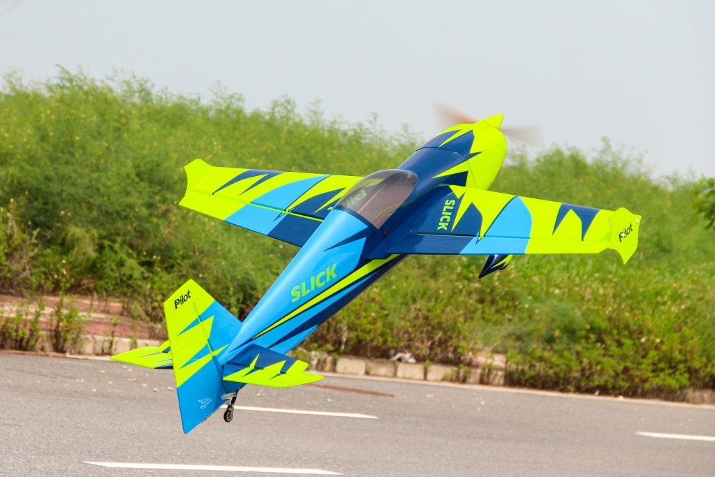 Pilot RC 74" Slick 1880mm Green-Blue - 13