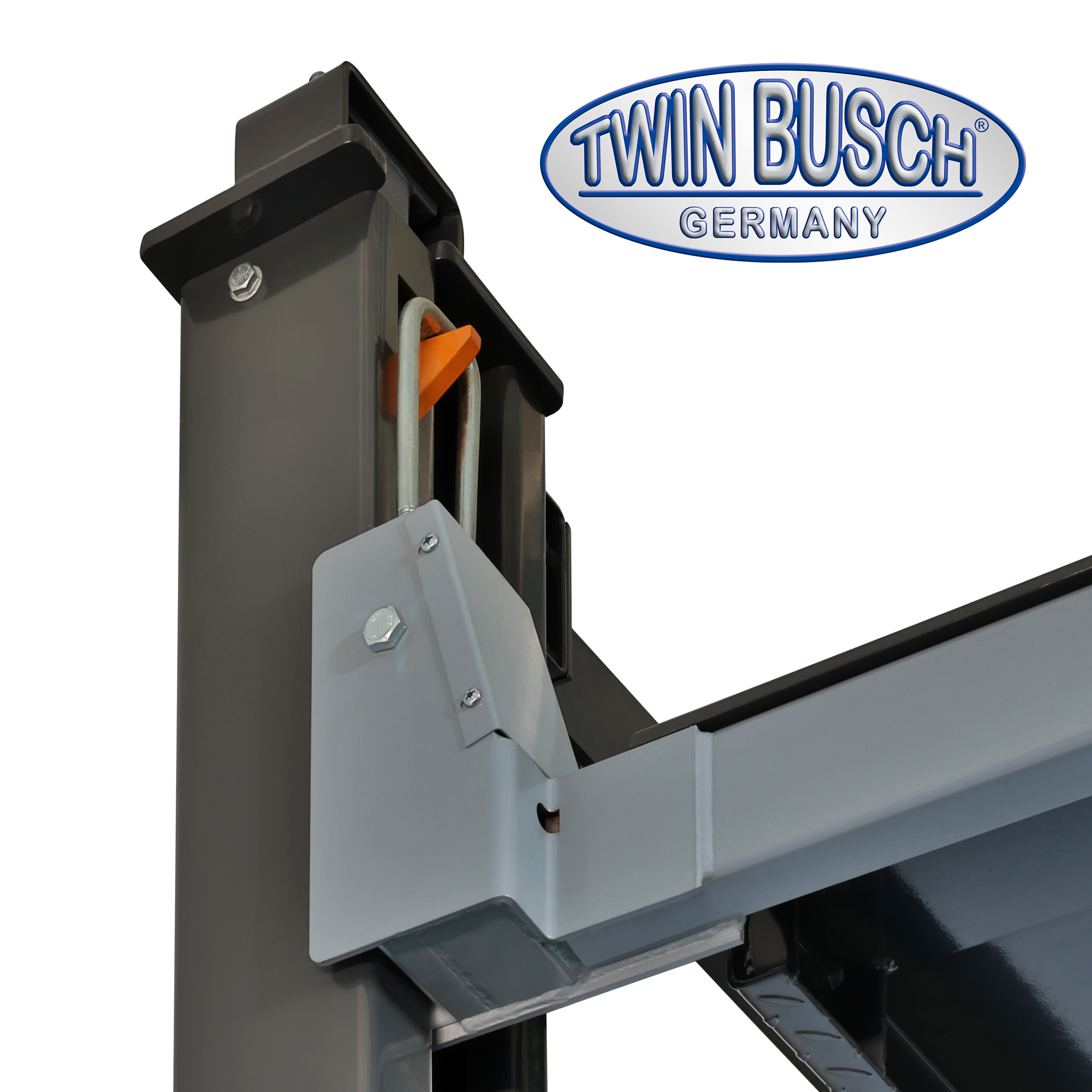 Fyrpelarlyft Parkering Trippel 4,5 t Grey Line - 7