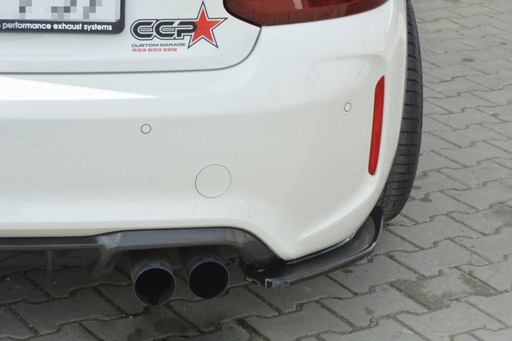 BMW M2 (F87) COUPÉ - REAR SIDE SPLITTERS  - 5