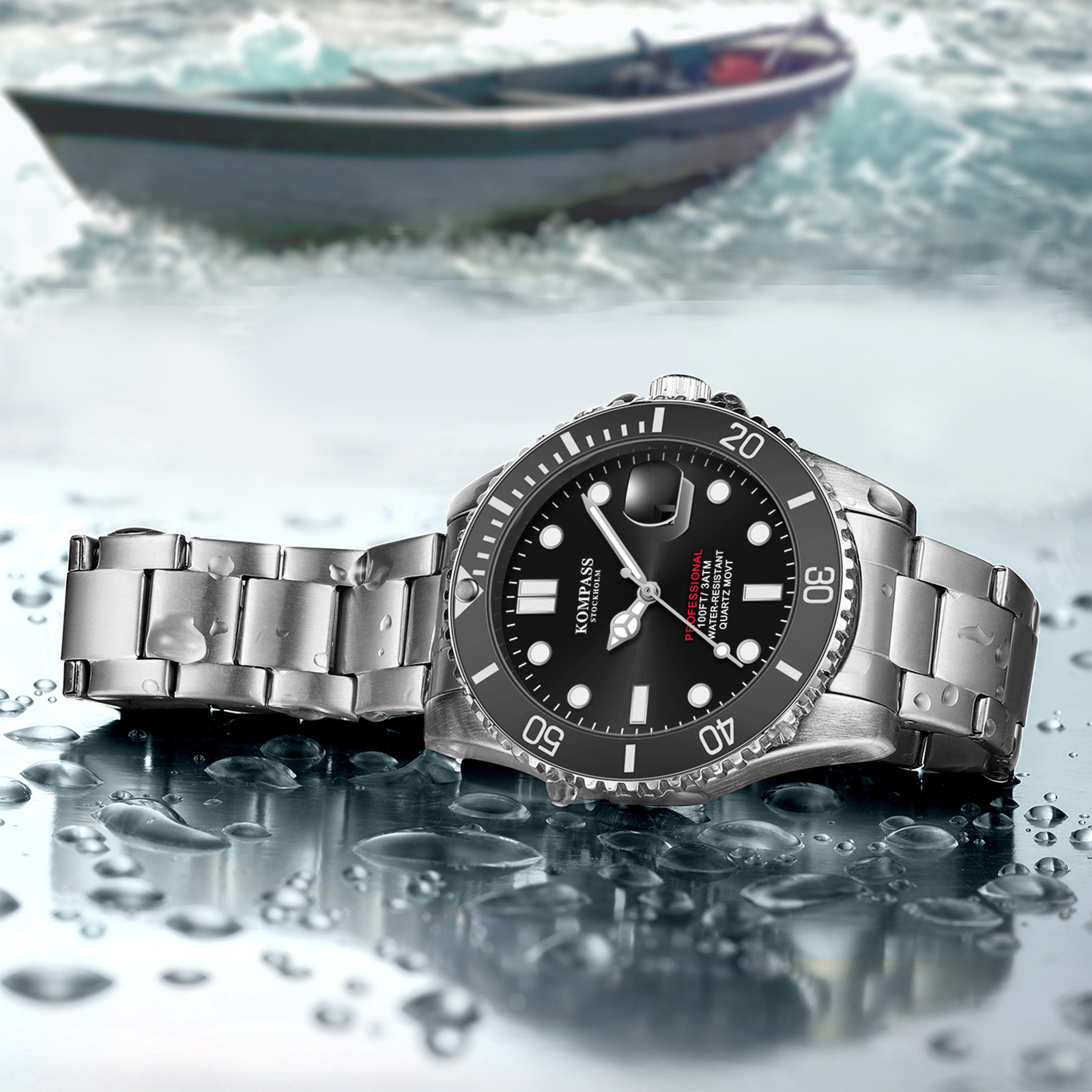 Kompass Grand Diver Black - 6