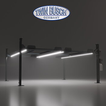 LED-belysning till fyrpelarlyft TW436 (dubbel)