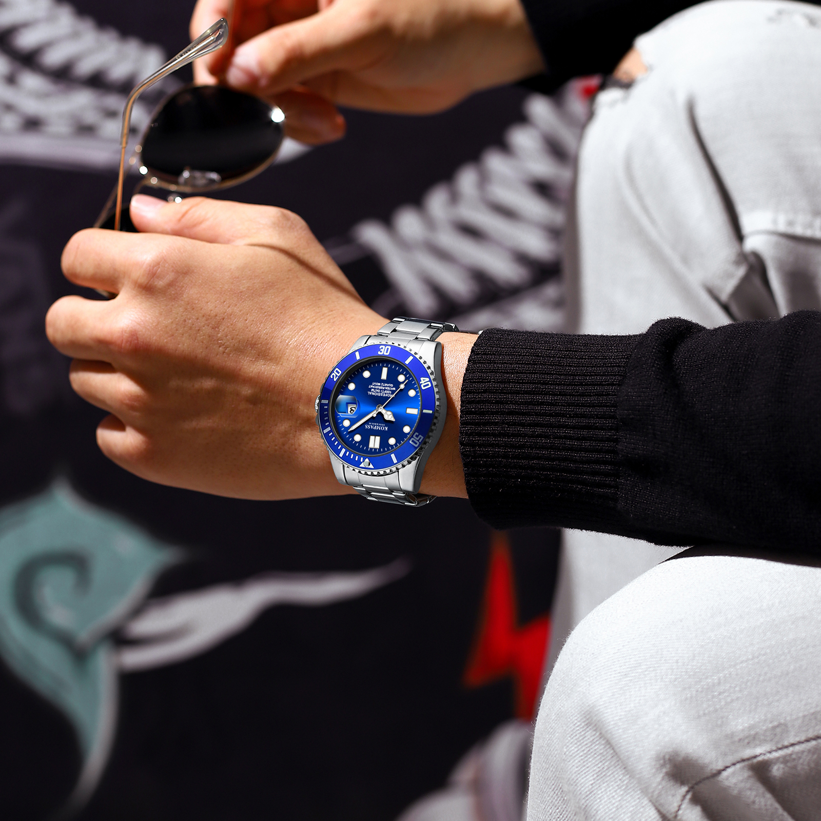 Kompass Grand Diver Blue - 7