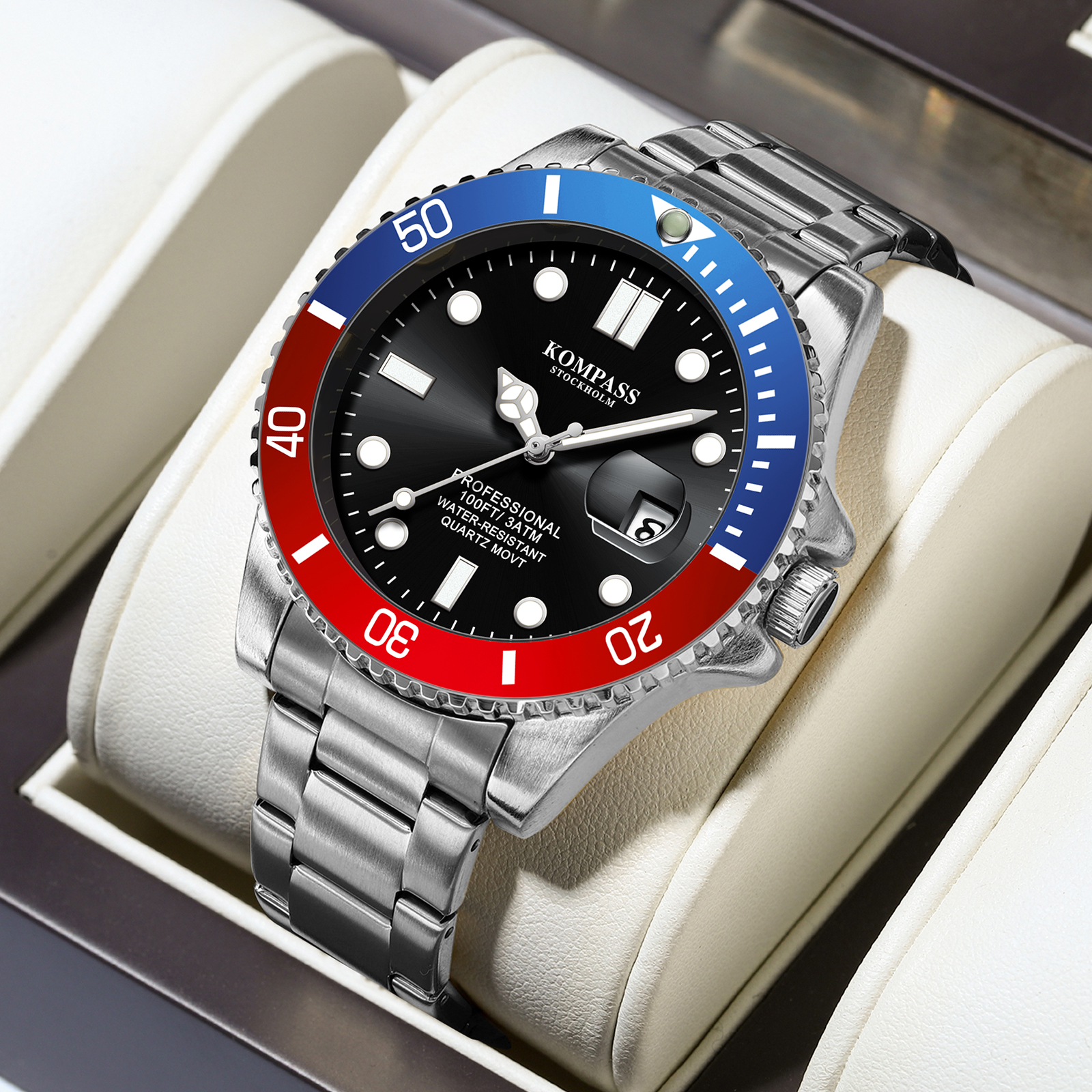 Kompass Grand Diver Blue / Red - 7