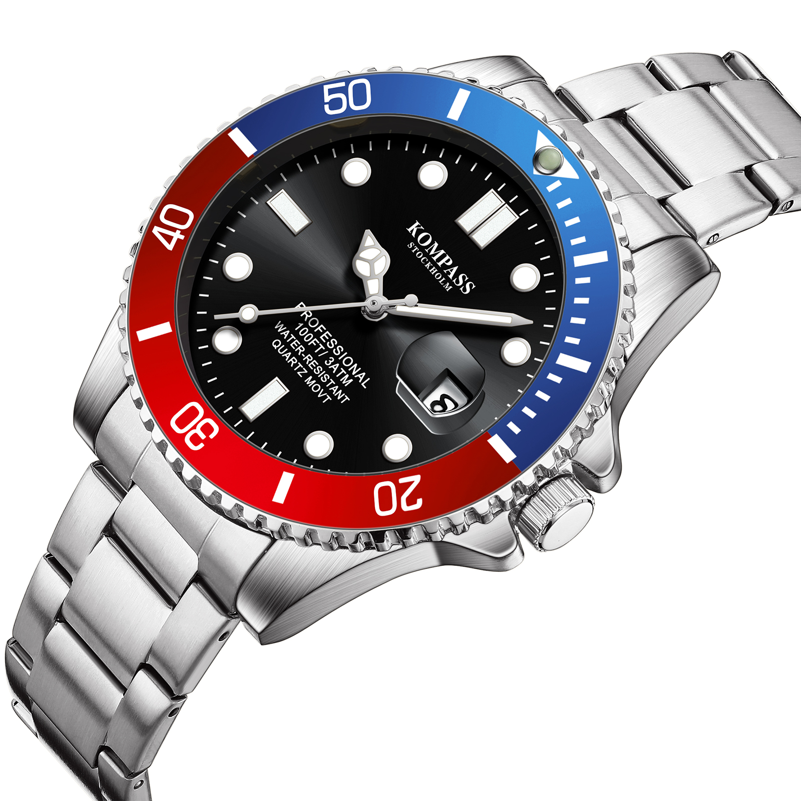 Kompass Grand Diver Blue / Red - 2