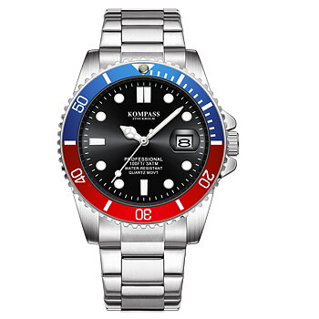 Kompass Grand Diver Blue / Red