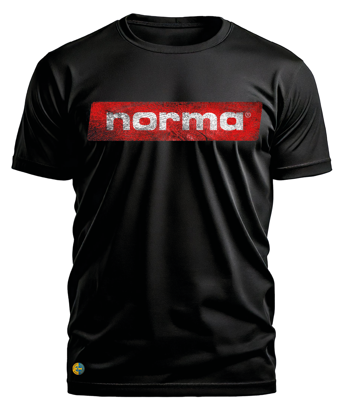 NORMA® grungy logo herr t-shirt