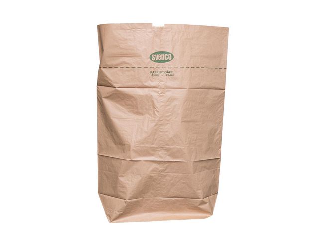 Pappsäck 125Liter 2-skikt, 50st/bunt