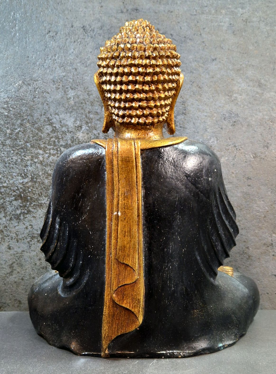 Buddha med Gyan Mudra Staty - 25 cm - 2