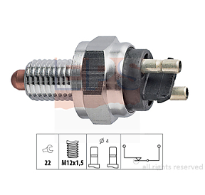 Omega Senator Rekord Reverse Light Switch
