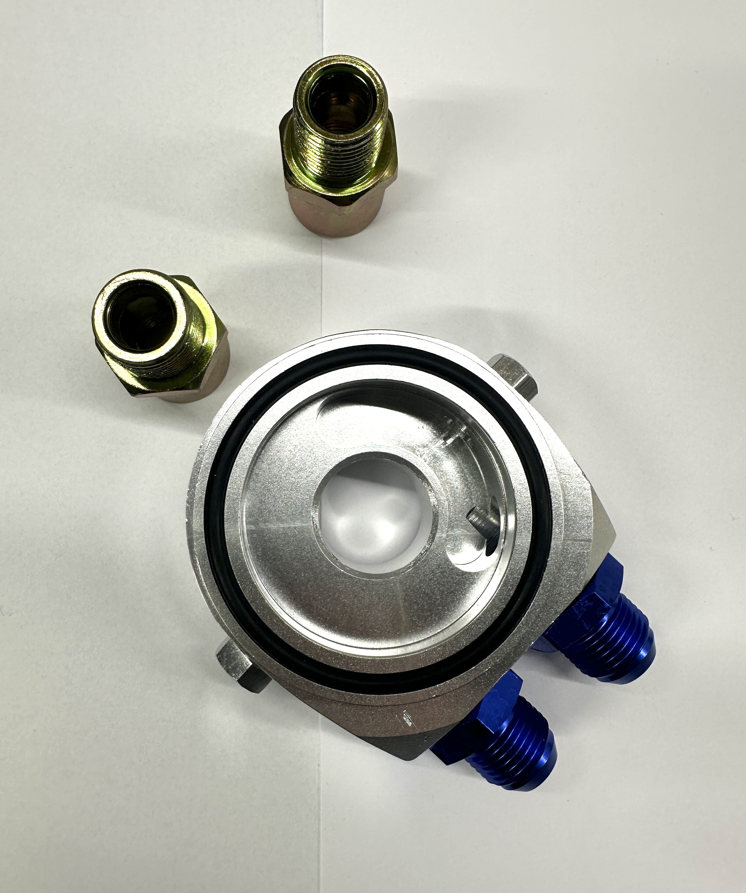Oljefilter Aluminium Sandwich AN8 - 2