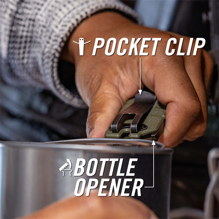 Gerber Prybrid Utility Grön Multiverktyg med clips - 8