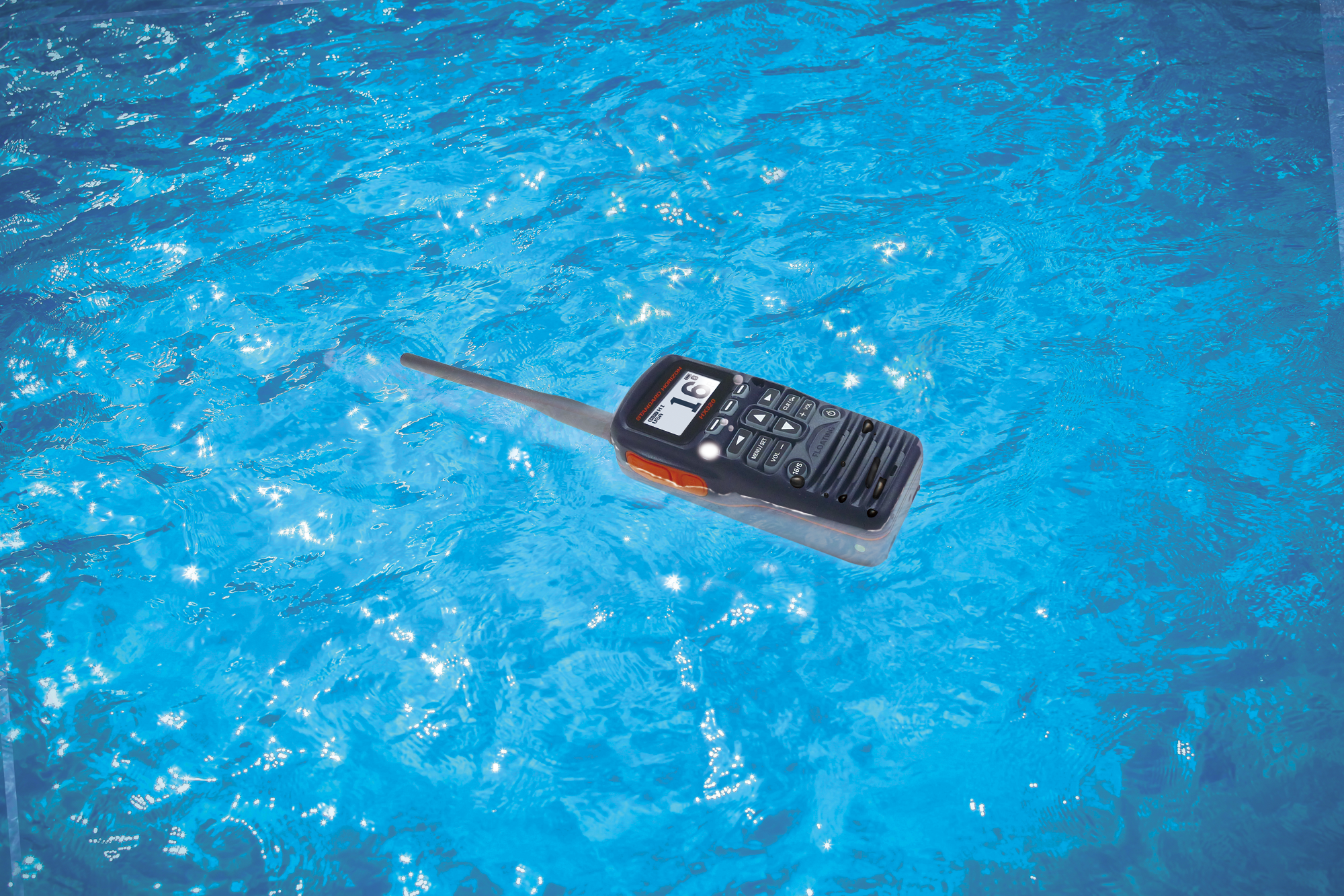 Standard Horizon HX320E VHF med USB-laddning och Blue Tooth