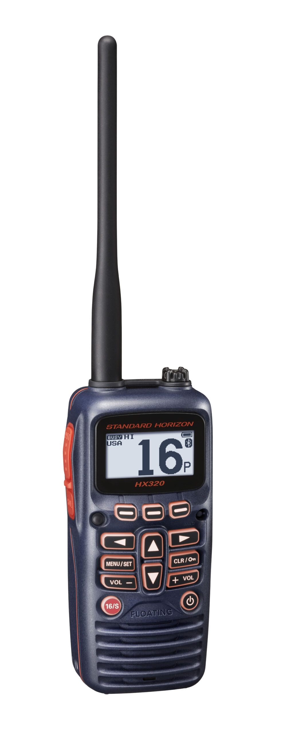Standard Horizon HX320E VHF med USB-laddning och Blue Tooth - 3
