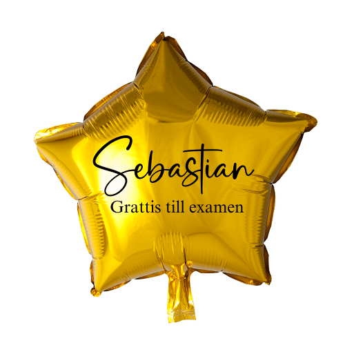 Personlig Ballong  Grattis till examen 