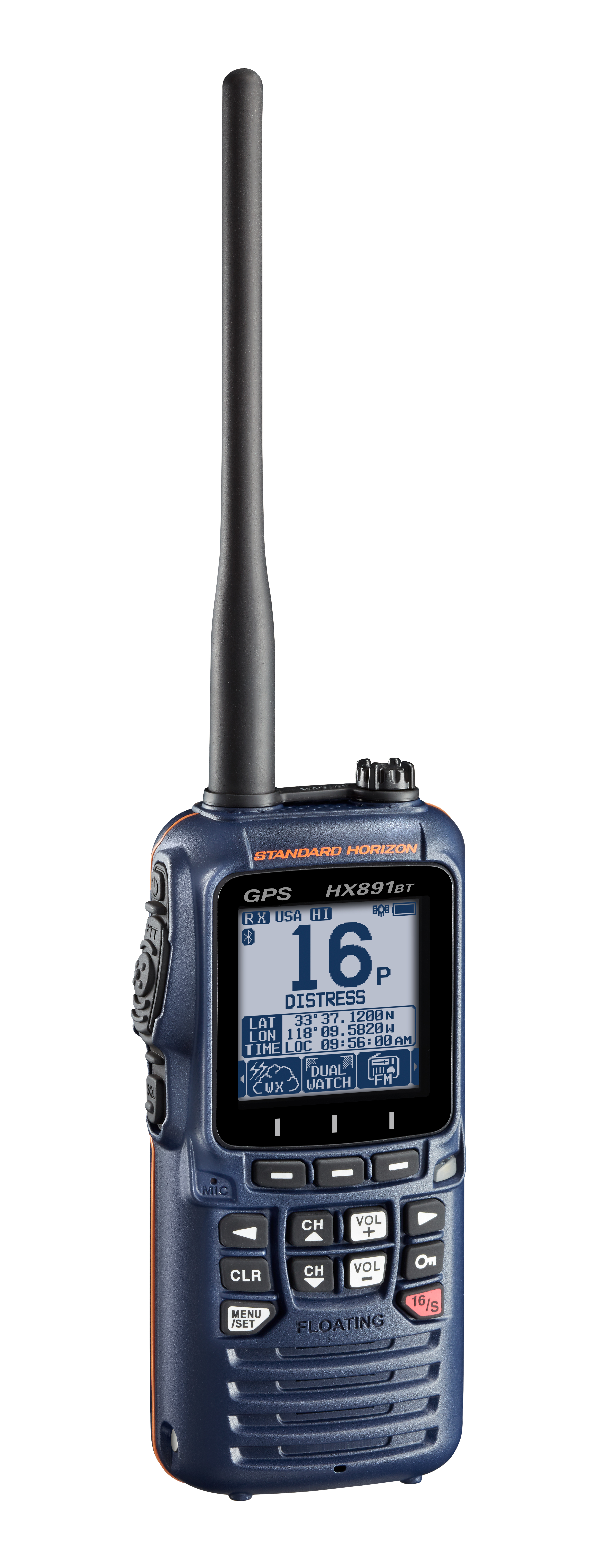 Standard Horizon HX891 BT/E Handhållen VHF med  Bluetooth - 4