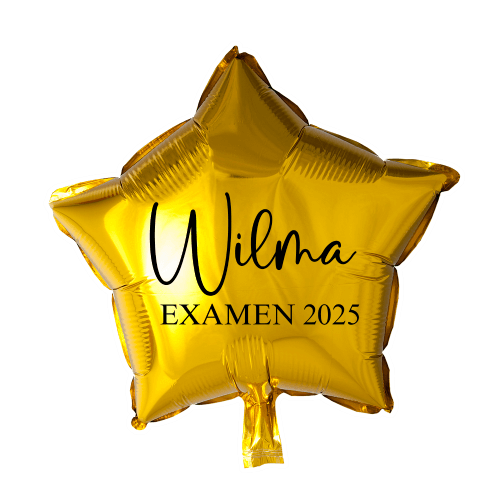 Ballong med namn Examen   - 2