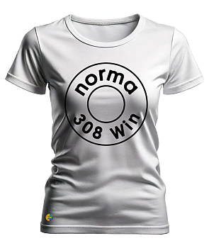 NORMA® 308 Win headstamp women's t-shirt