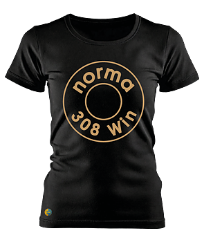 NORMA® 308 Win headstamp women's t-shirt