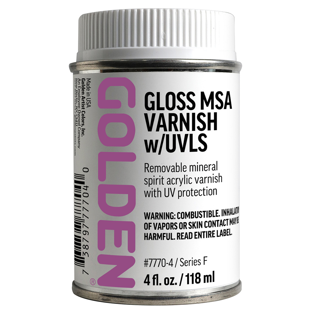 Gloss MSA Varnish w/UVLS 118ml