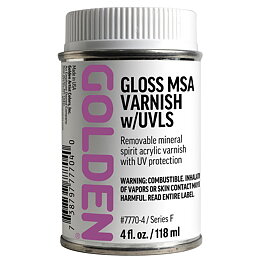 Gloss MSA Varnish w/UVLS 118ml