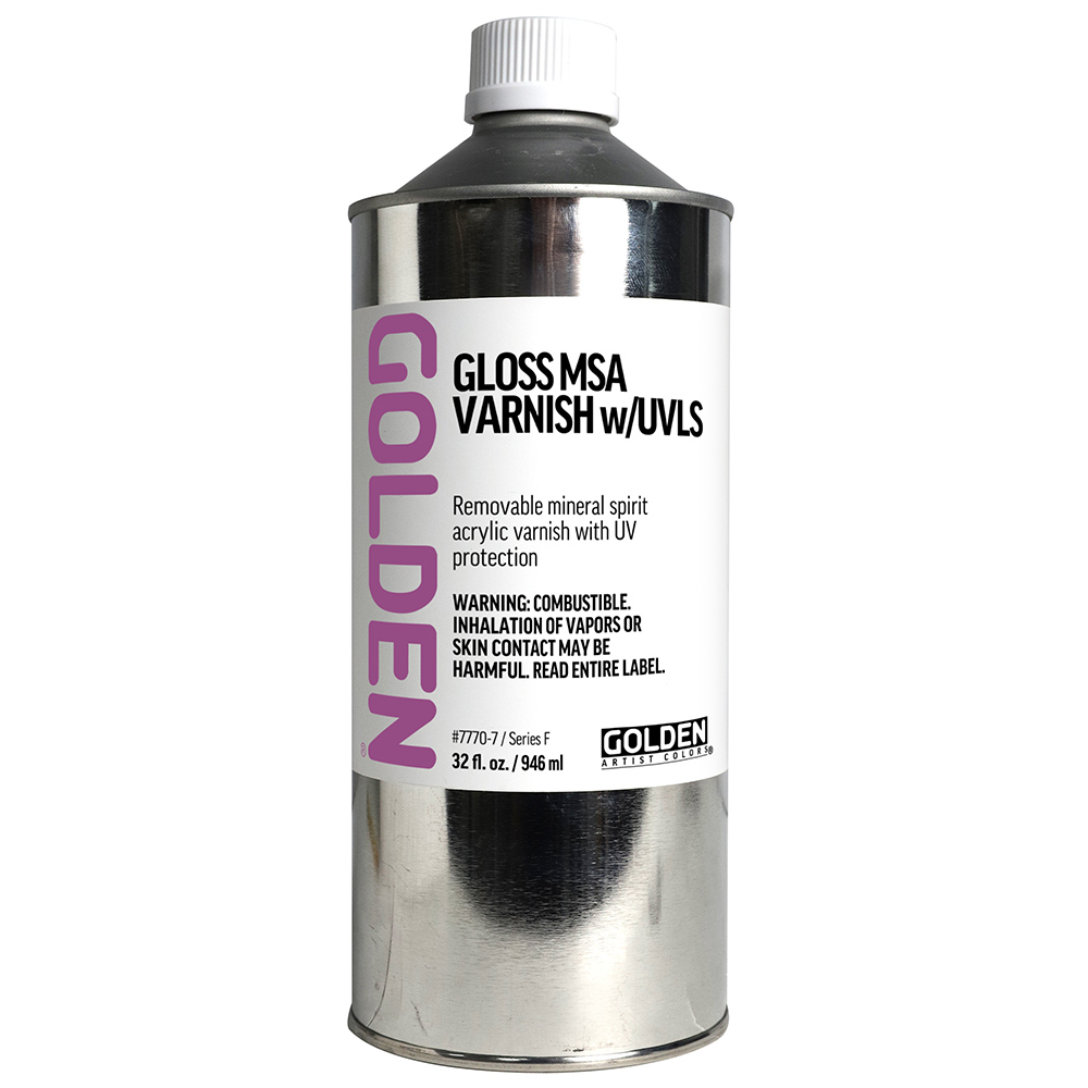 Gloss MSA Varnish w/UVLS 946ml