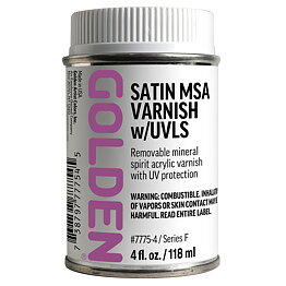 Satin MSA Varnish w/UVLS 118ml
