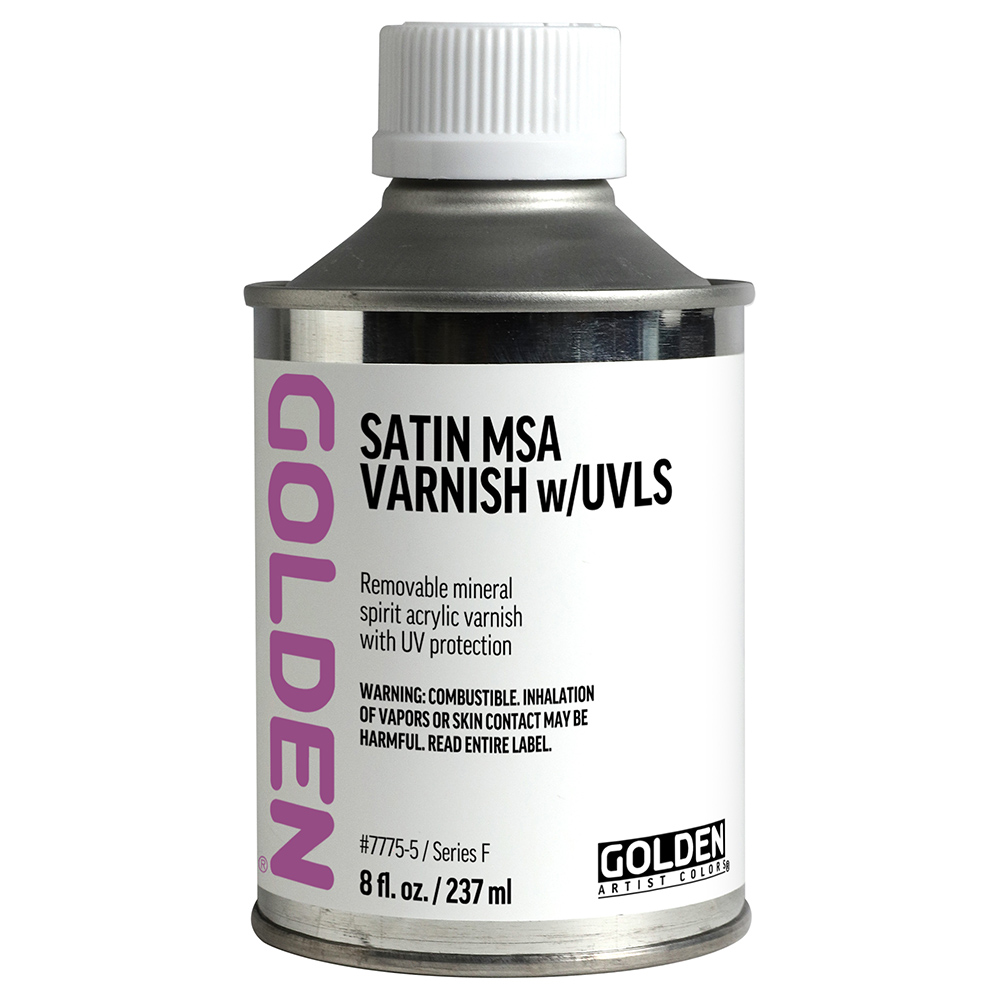 Satin MSA Varnish w/UVLS 237ml