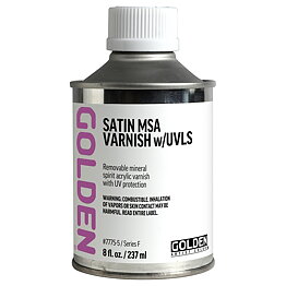 Satin MSA Varnish w/UVLS 237ml