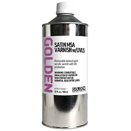 Satin MSA Varnish w/UVLS 946ml