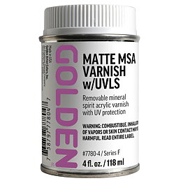 Matte MSA Varnish w/UVLS 118ml