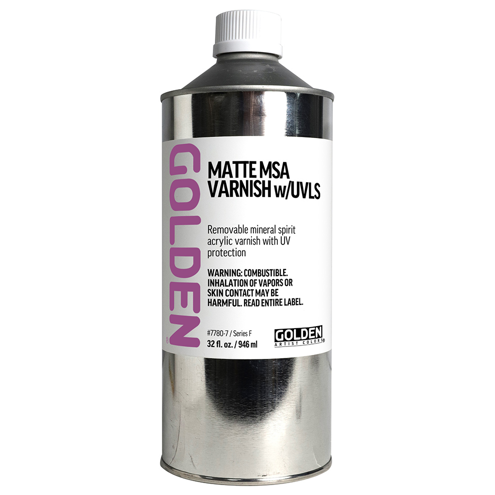 Matte MSA Varnish w/UVLS 946ml