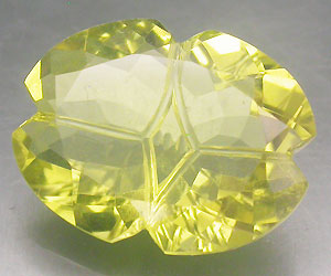Hermosa piedra preciosa de cuarzo limón natural brillante de 6,25 ct - 2