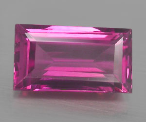 Turmalina rosa natural certificada de alta calidad rara de 1,53 ct