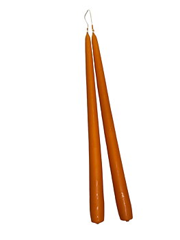 Antikljus Apelsin Matt 35 cm