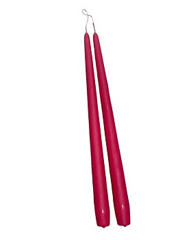 Antikljus Cerise Matt 35 cm Parljus
