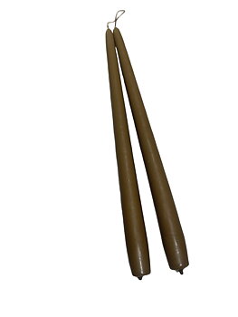 Antikljus Beige Matt 35 cm