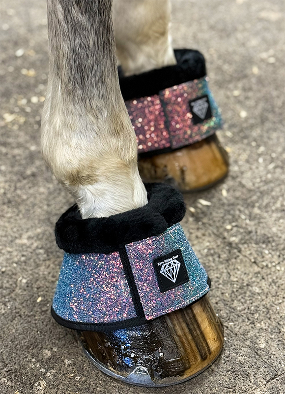 BOOTS SUPERGLITTER MAGIC TEDDY SVART