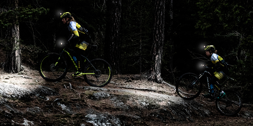 Cykelbelysningsväljaren