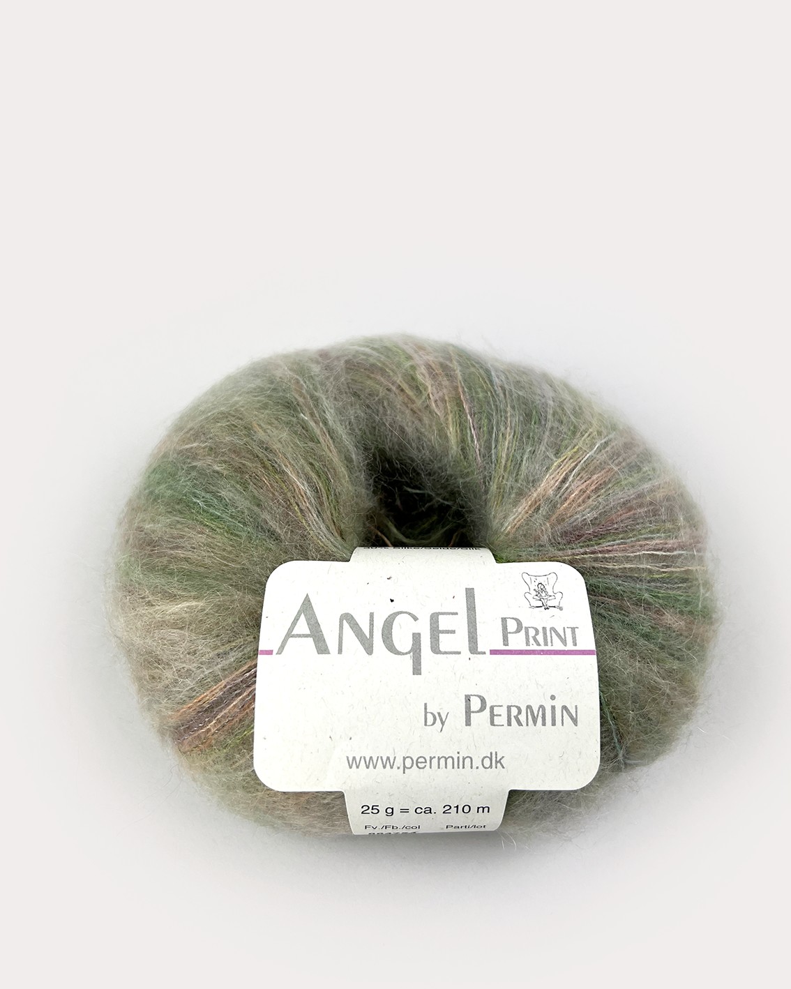 Permin Angel Print 884757  Stickfasthet 20 maskor stickor 4,5 mm