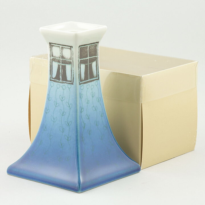 Heljä Liukko-Sundström (1980s) Candleholder House 16 cm <with Box>
