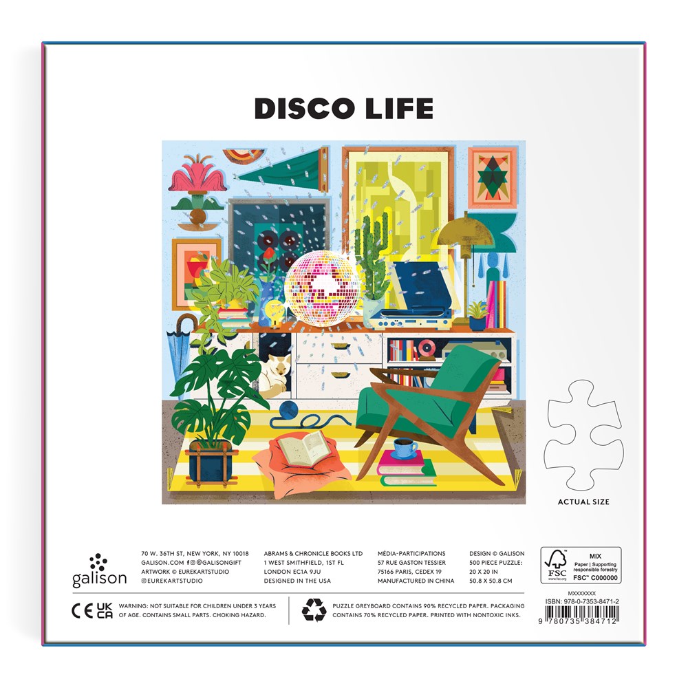 Disco Life 500 Piece Foil Puzzle - 5